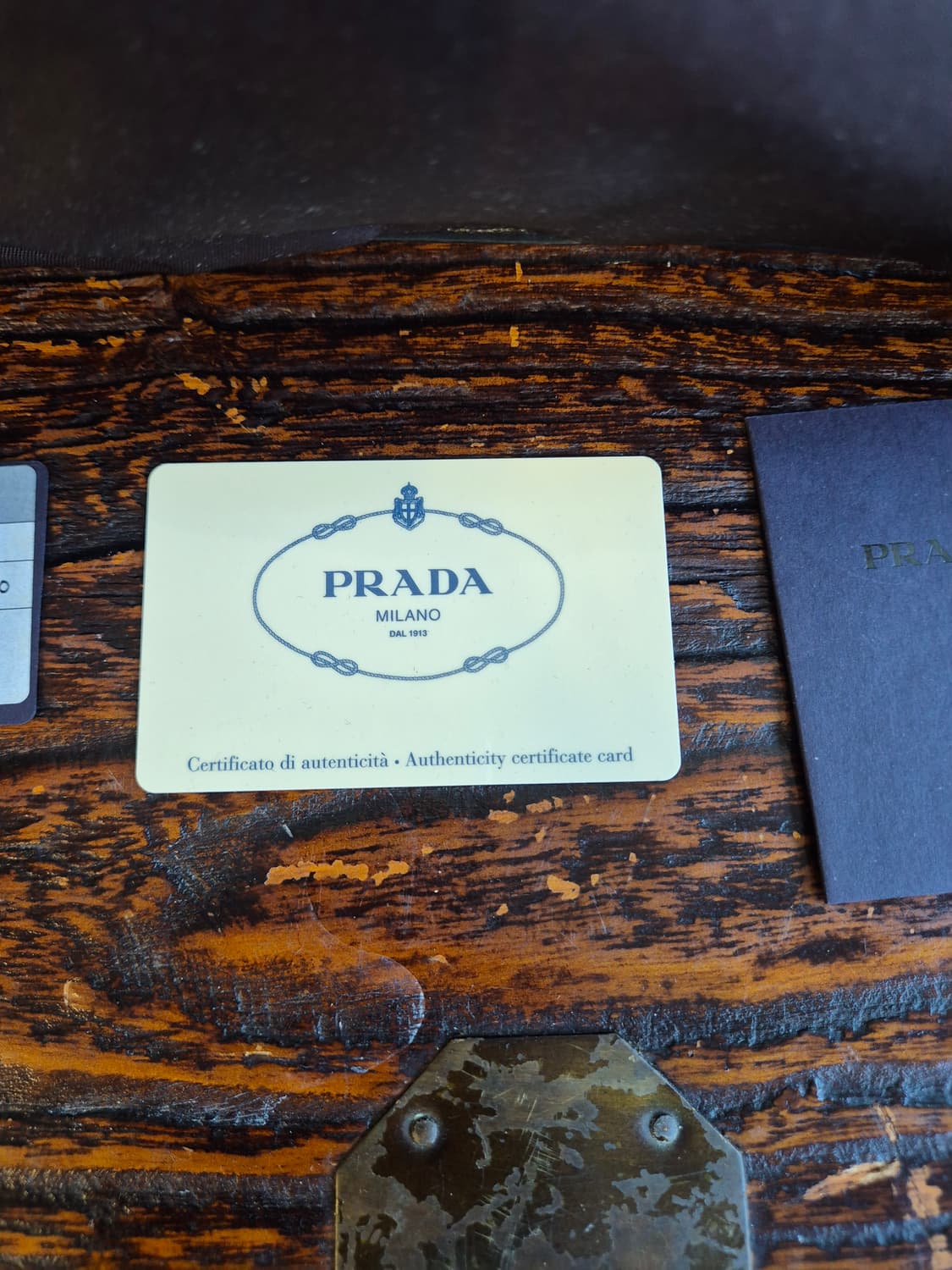 Prada 프라다 테수토 나일론 볼링백 초코브라운 상품이미지7