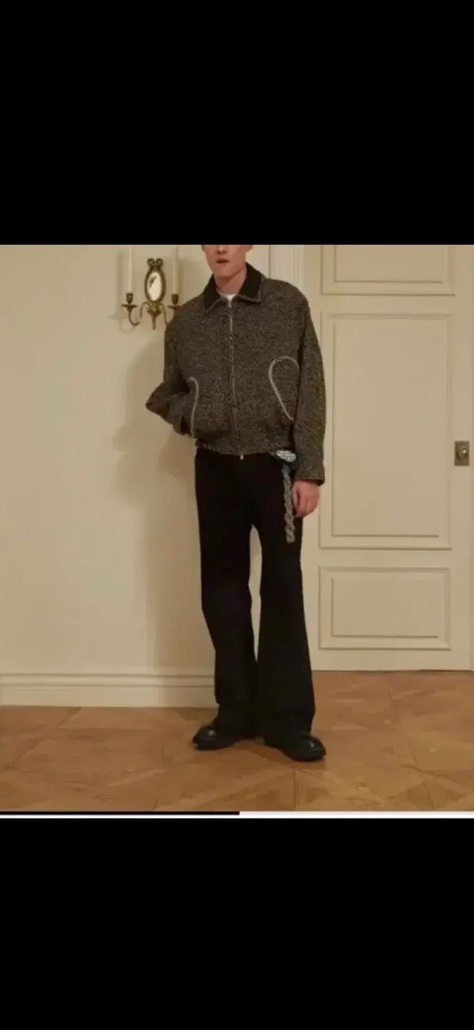 STU 더블 카라 트윌 자켓 L 상품이미지1