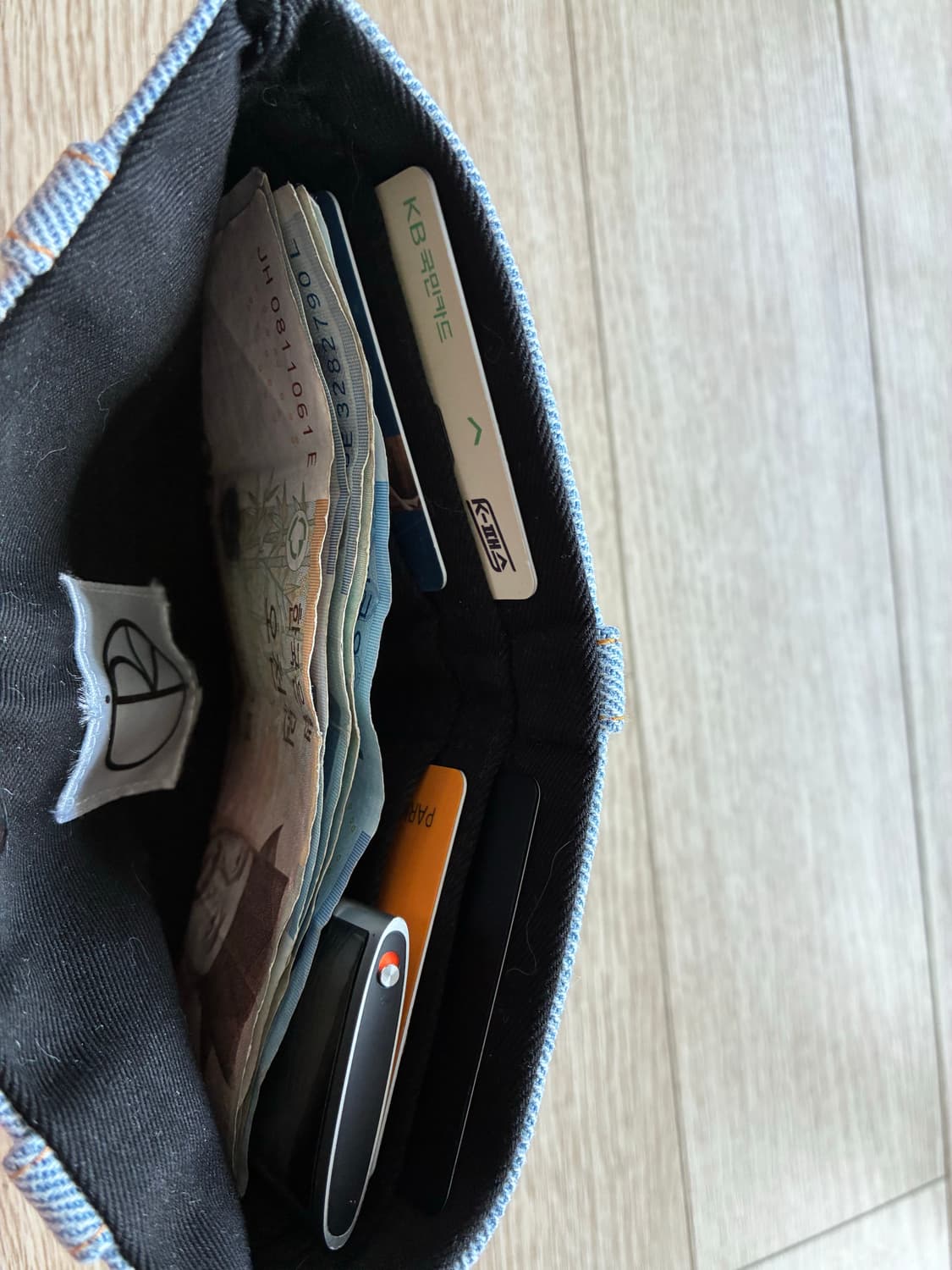 Polar Skate Big Boy demin Remake wallet 상품이미지7