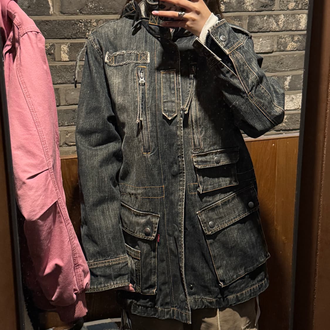 M) 리바이스 멀티포켓 데님 야상 자켓 상품이미지10