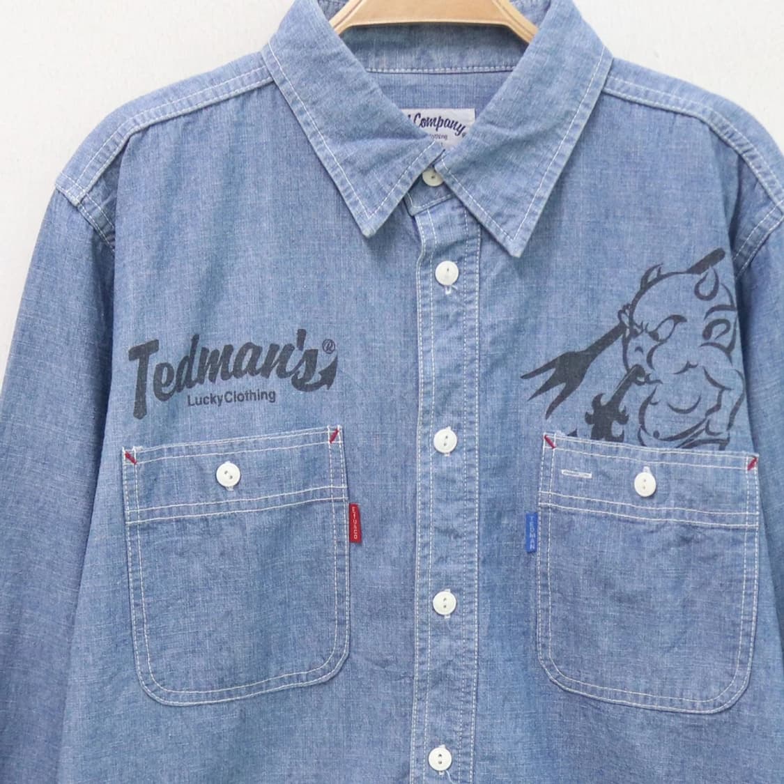 TED COMPANY 데님 셔츠 67893 상품이미지3
