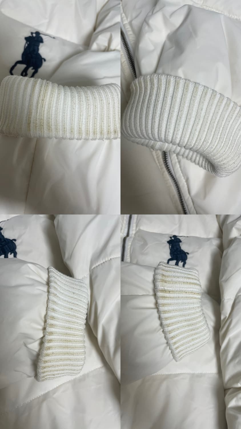 폴로 랄프로렌 빅포니 브리튼 크림 화이트 패딩 상품이미지8
