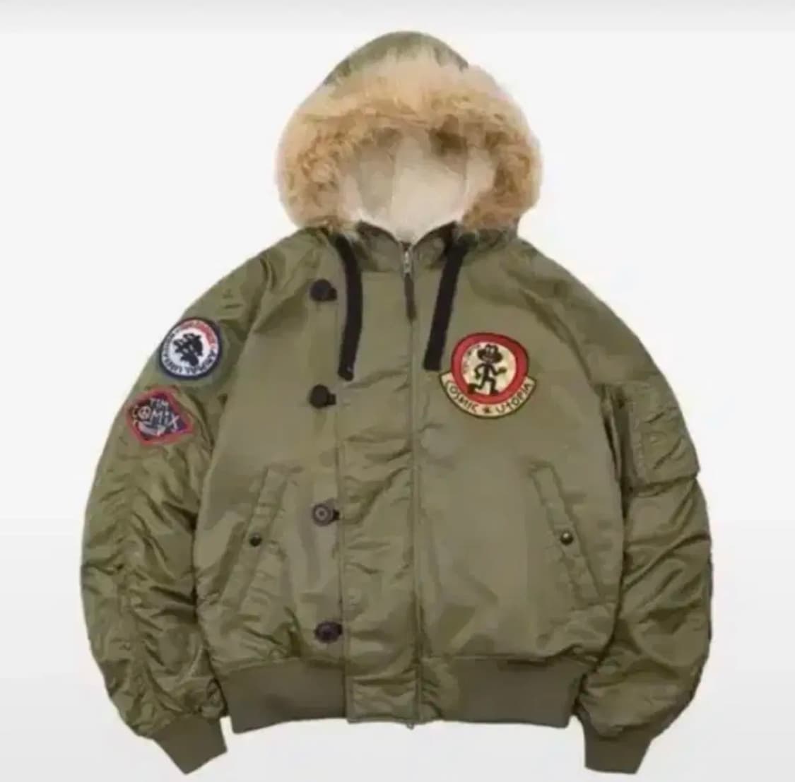 팀코믹스 ma-1 카키 m 상품이미지1