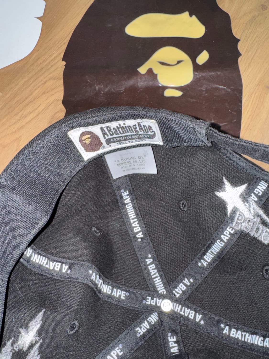 베이프 스타 모자 상품이미지4