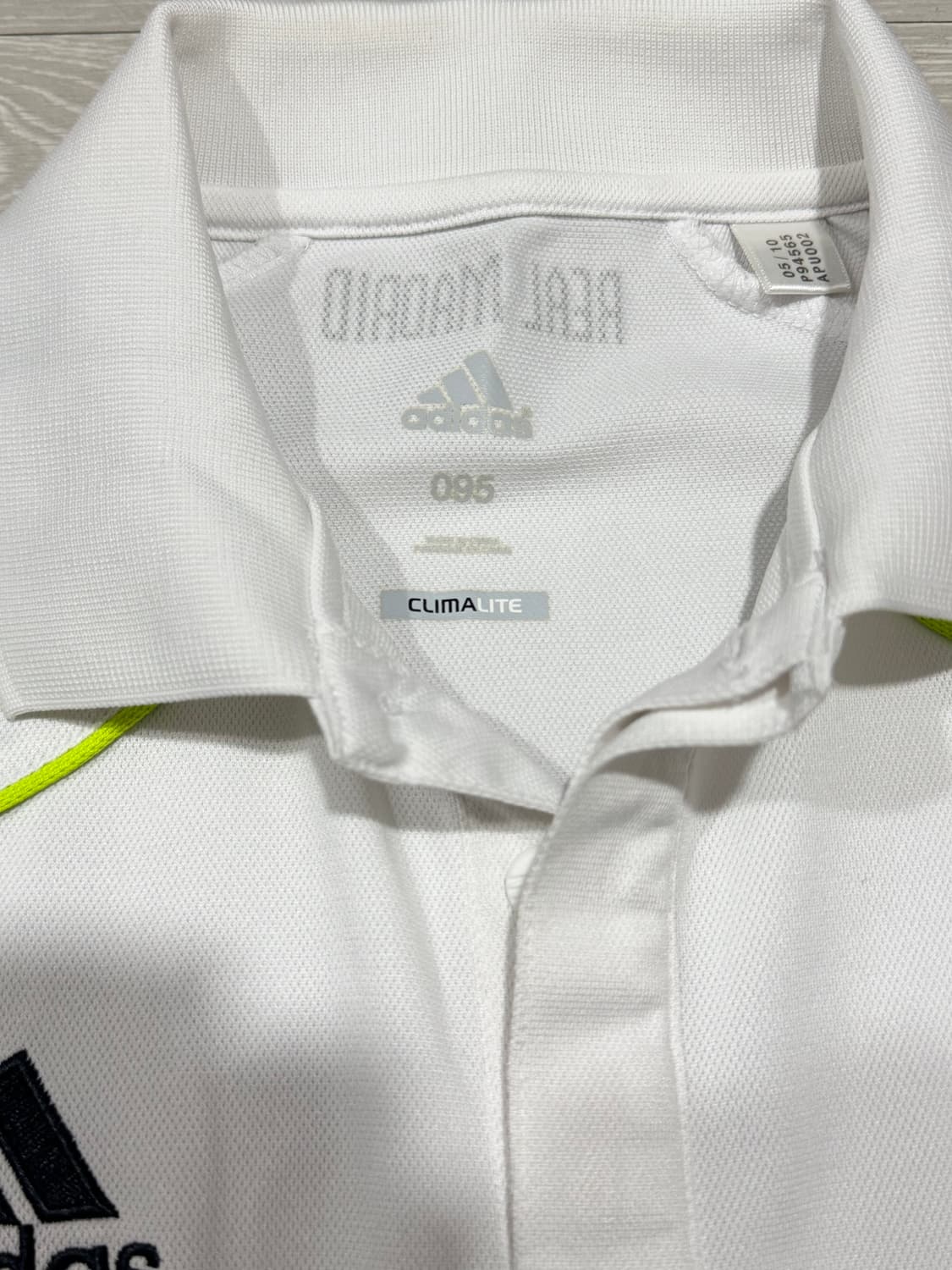 아디다스 레알 마드리드 POLO 슬리브 셔츠  상품이미지3