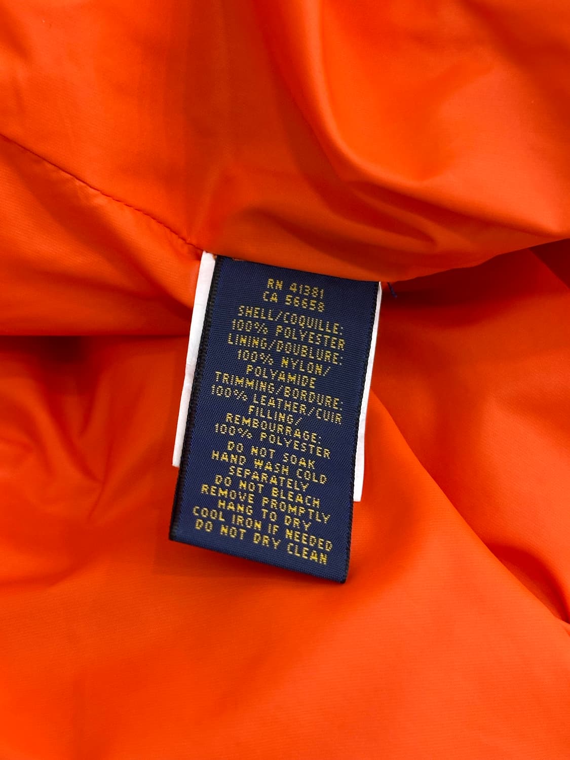 폴로 오렌지 여성 퀼팅 상품이미지7