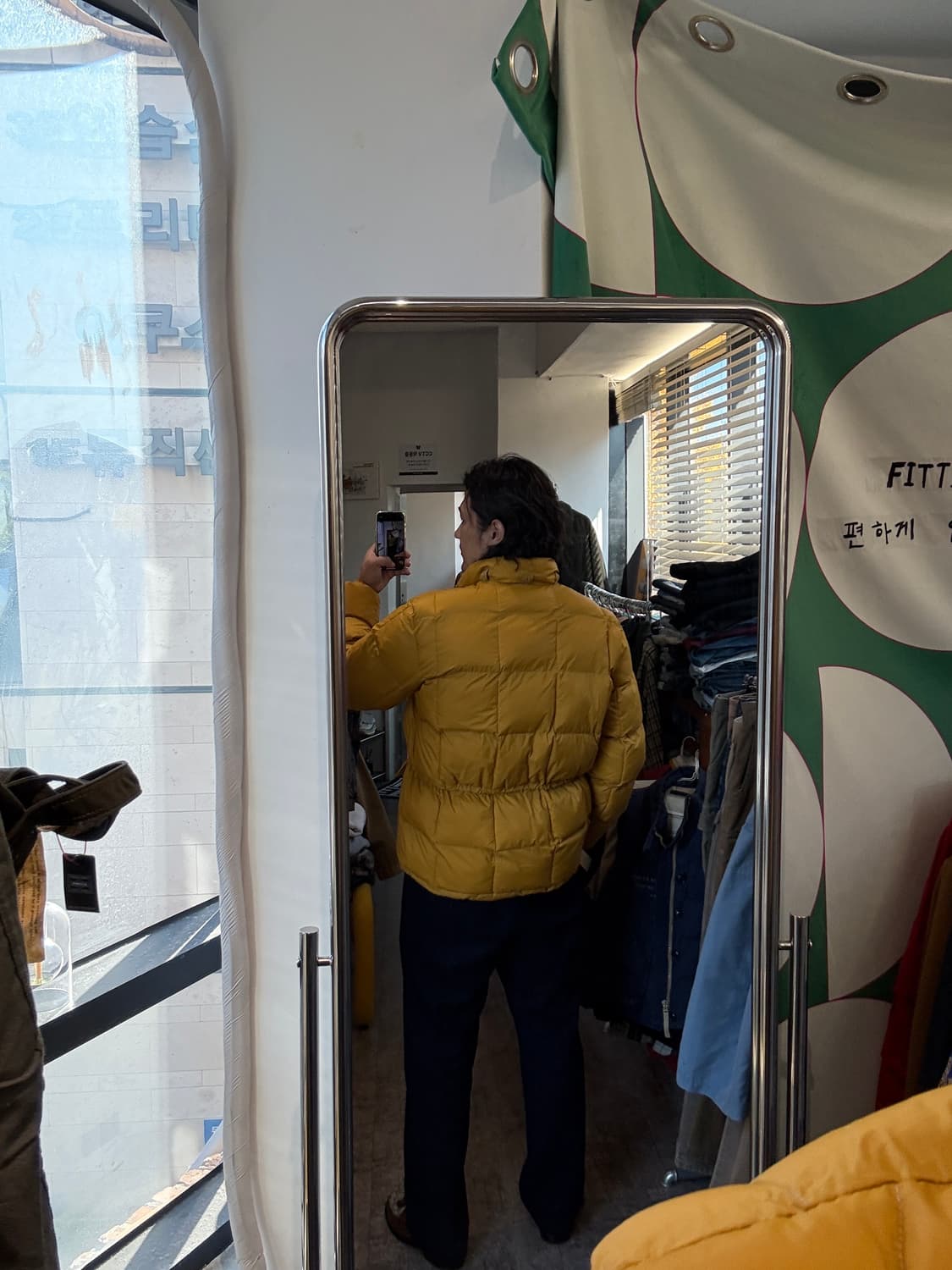 RRL Quilted Hood Padding Yellow XL 상품이미지9