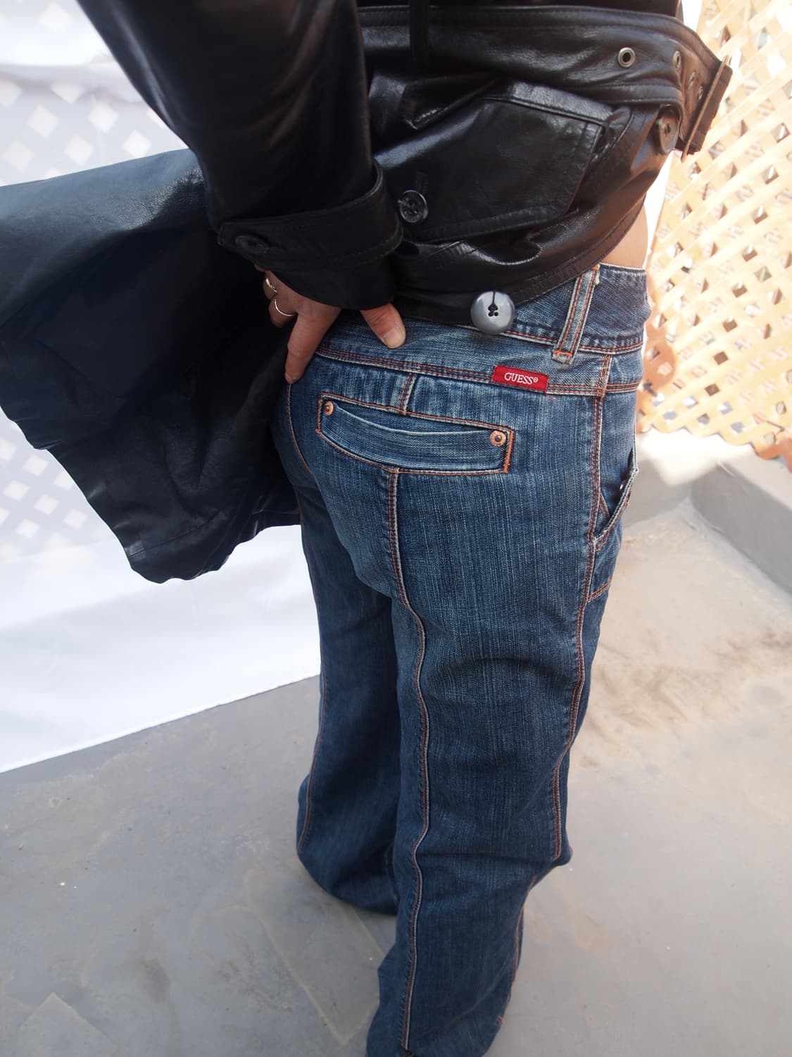 GUESS 게스 웨스턴 데님 팬츠 상품이미지4