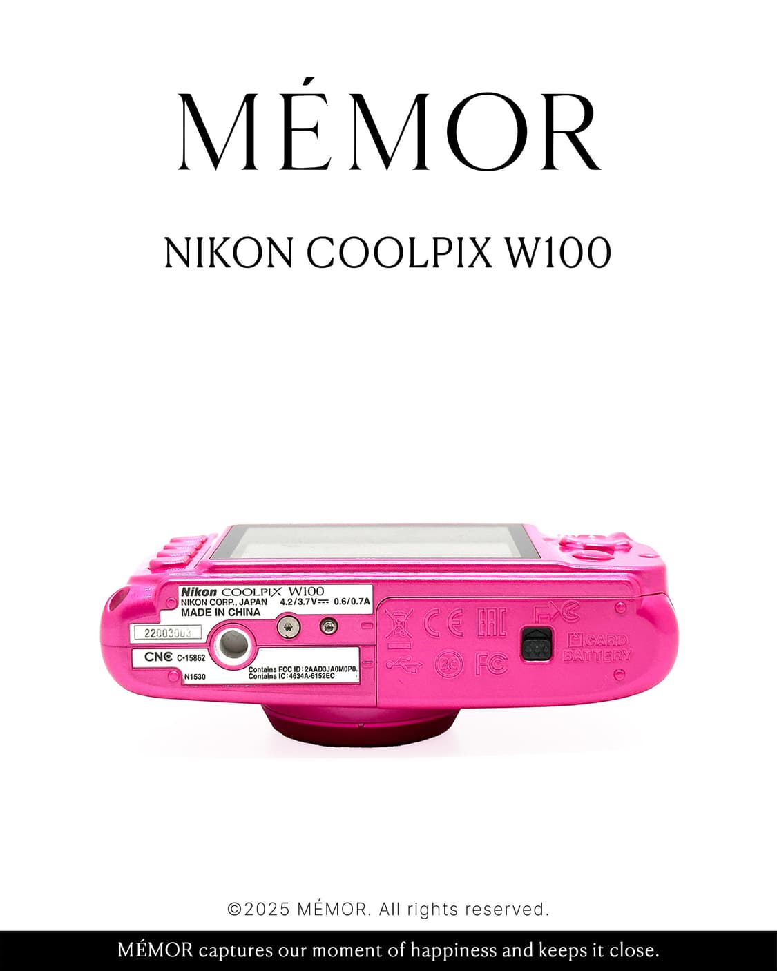 찰스엔터님사용/방수기능💦NIKON COOLPIX W100 니콘디카 상품이미지4