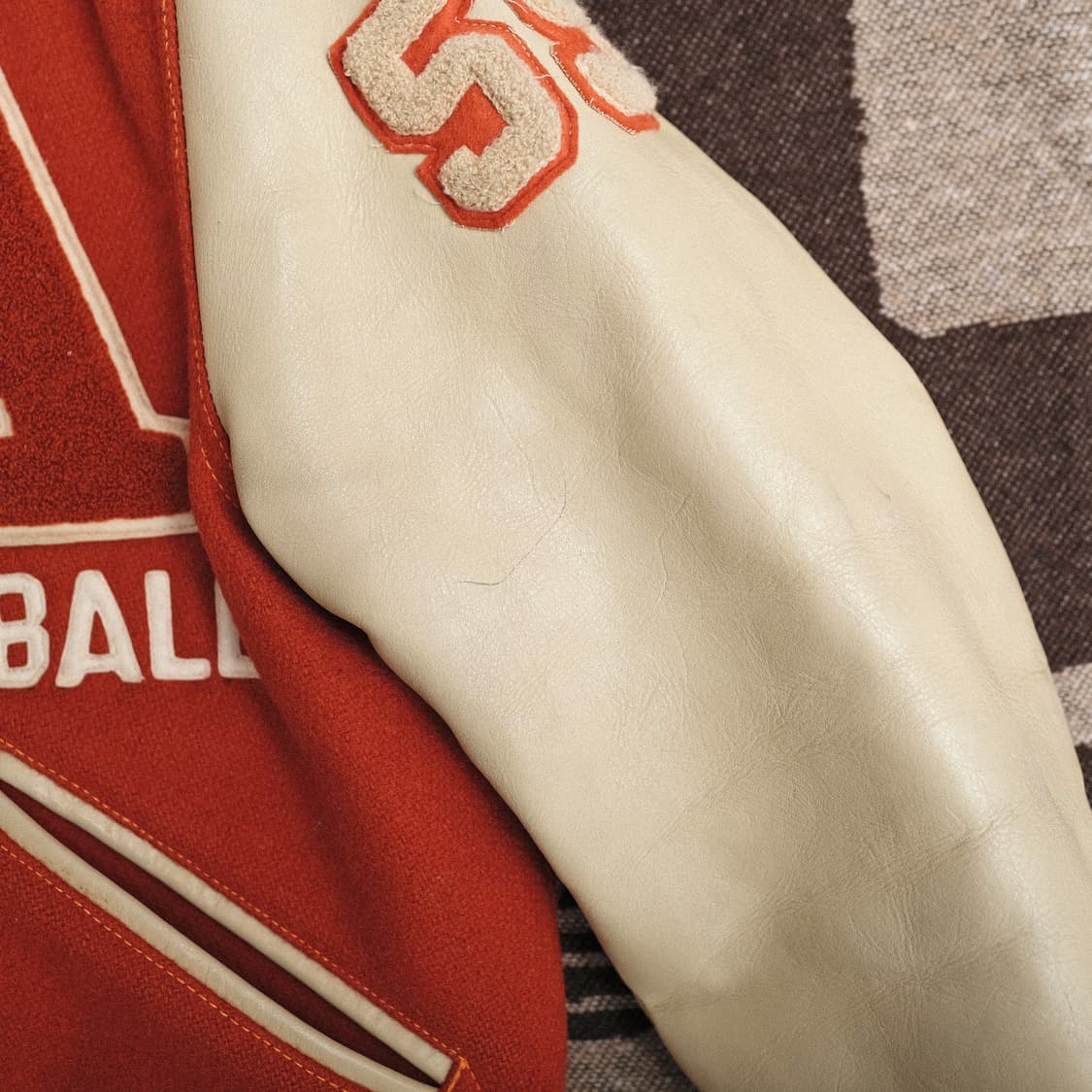 조맥코이 볼파크 바시티 자켓 34사이즈 (추천 44-55) 상품이미지10