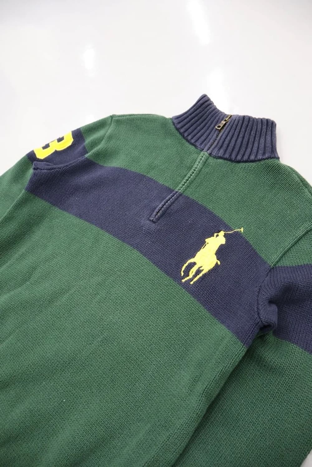 Polo Ralph Lauren Big Pony Half Zip Knit 상품이미지3