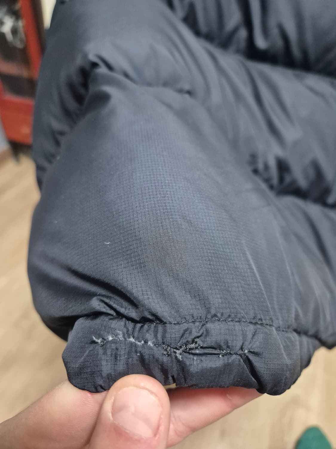 [105] 노스페이스 눕시 블랙 검정 xl 구형 패딩 푸퍼 상품이미지6