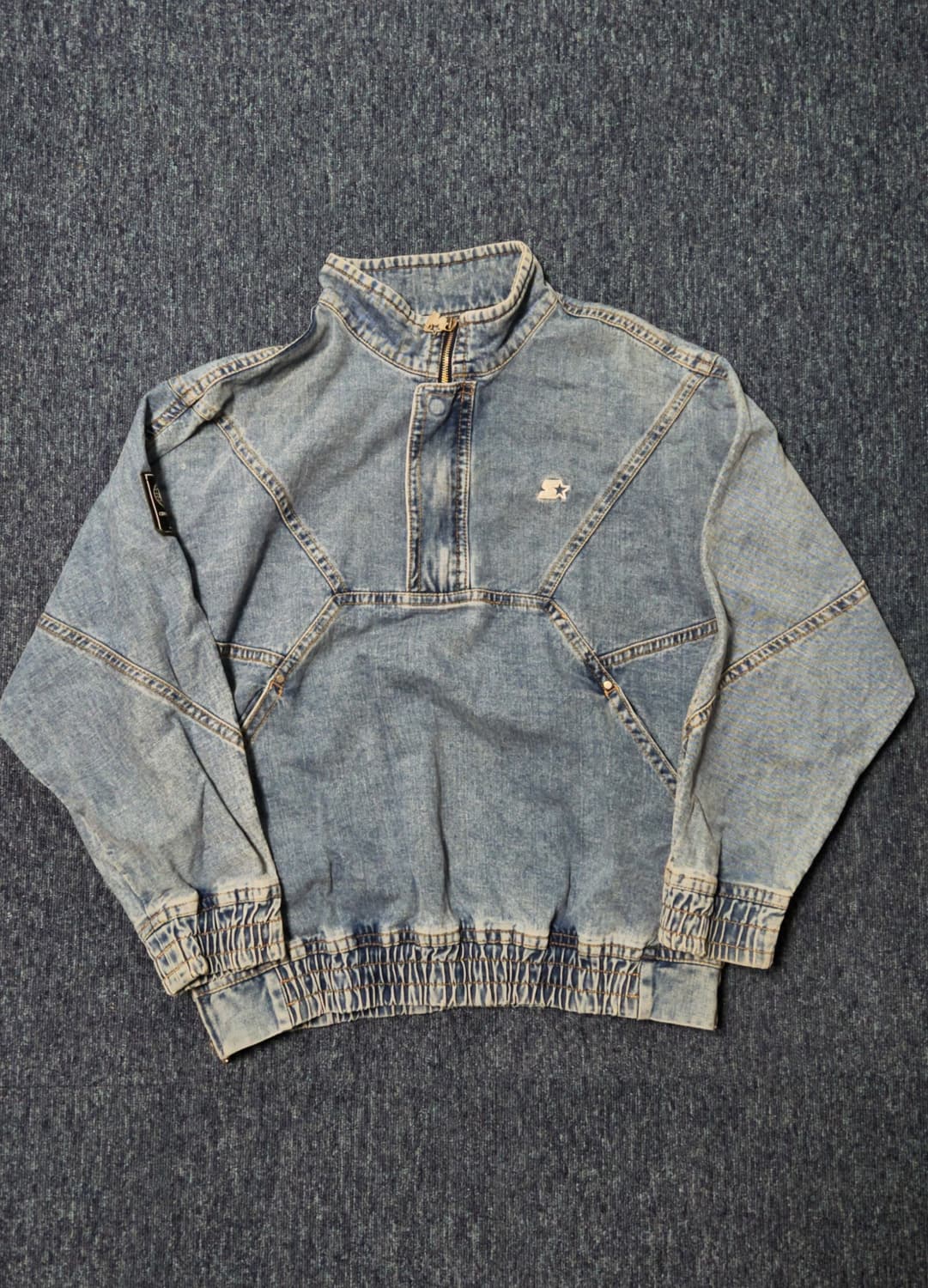 스타터 데님 아노락 자켓 상품이미지1