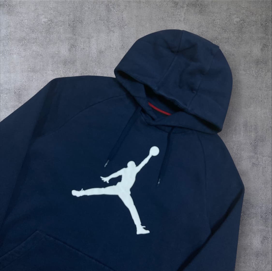 조던 빅로고 네이비 후드티 상품이미지2