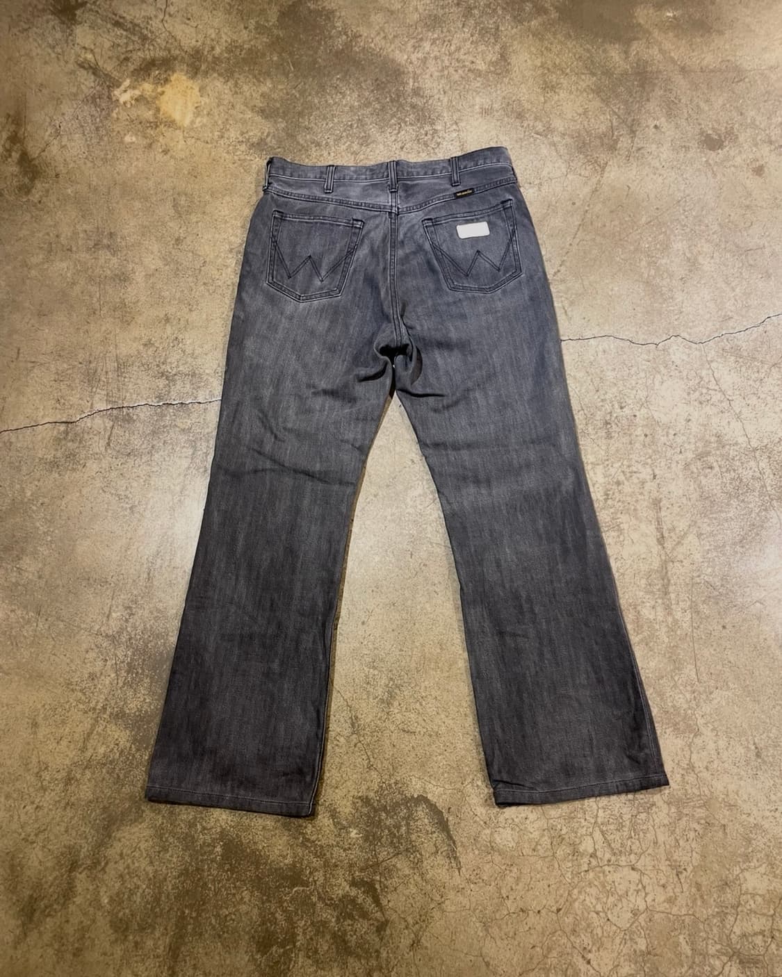 Wrangler wo377 그레이 플레어 데님 팬츠 상품이미지1