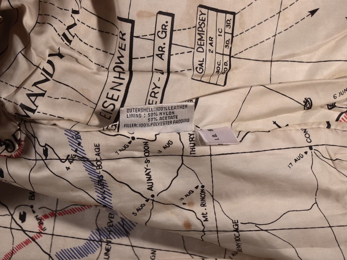 90s WV 아웃피터스 레더 플라이트 자켓 상품이미지5