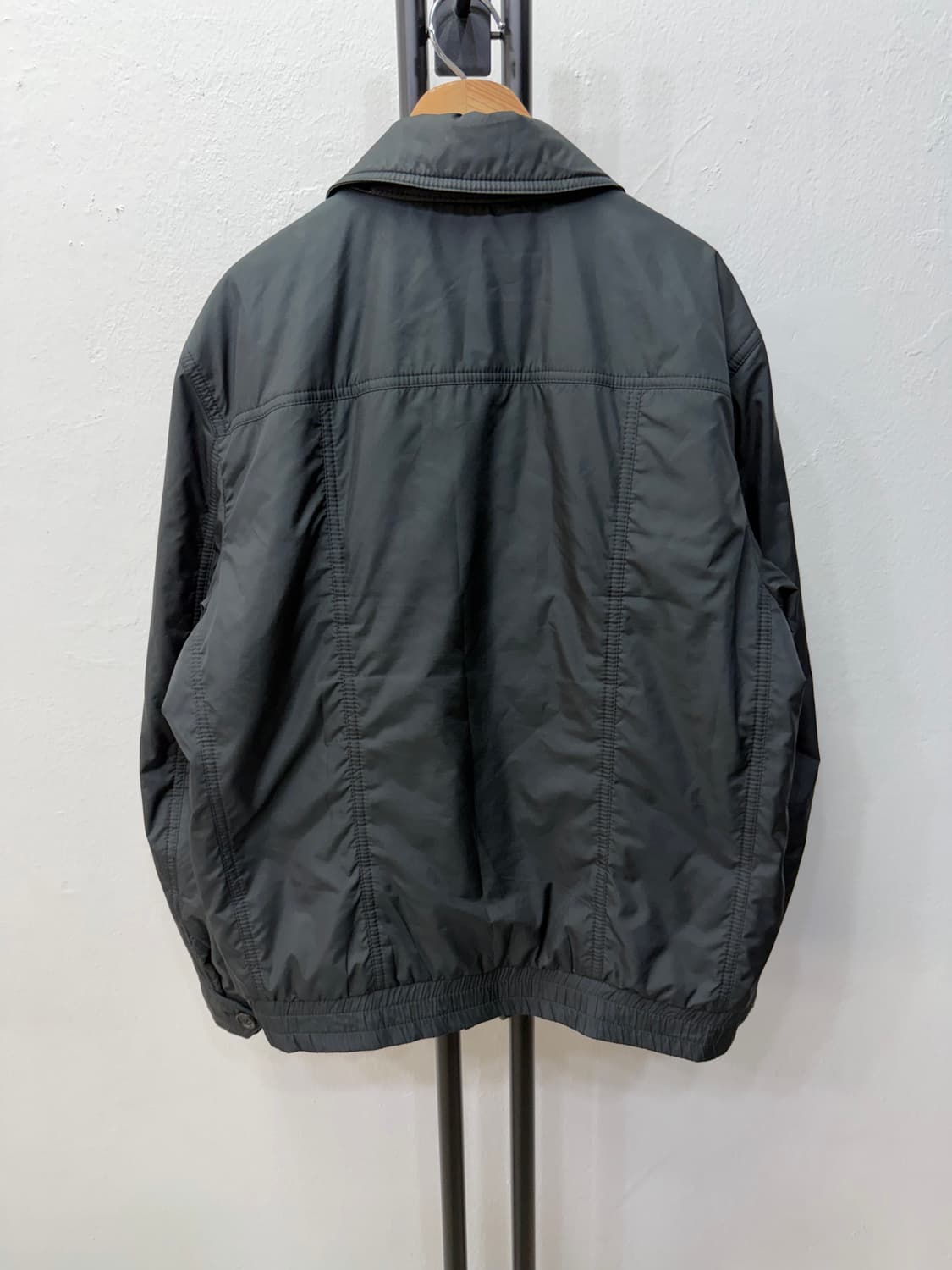 정품) Bally 발리 남성 블랙 봄버 자켓 104 상품이미지6