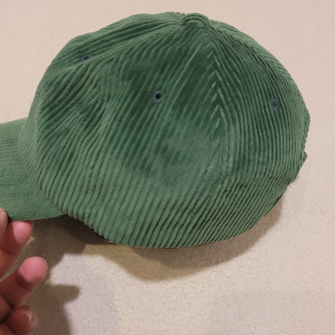 스투시 플라워 코듀로이 캡 os 상품이미지3