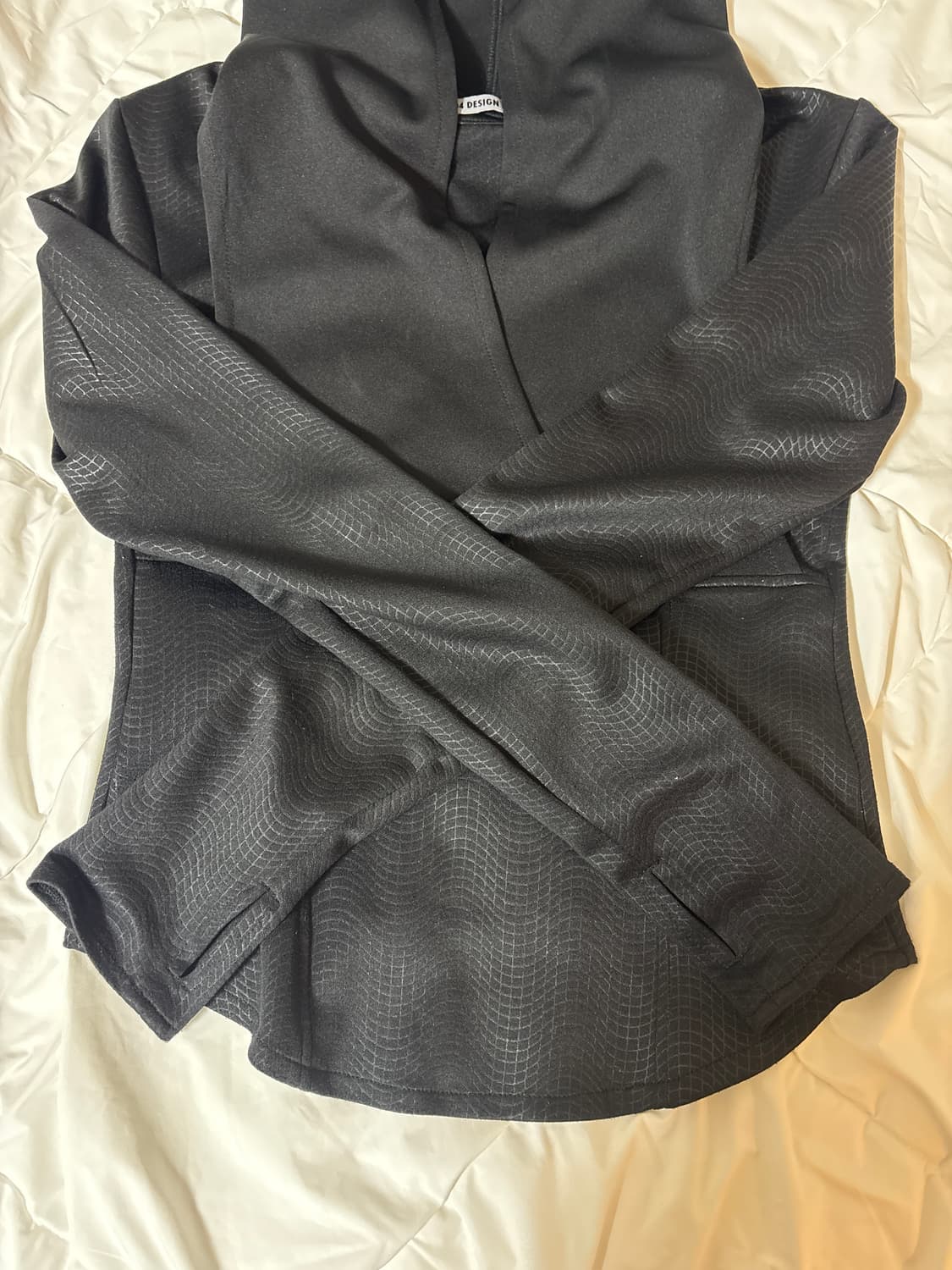 LAYERED WRAP JERSEY HOODIE 상품이미지6