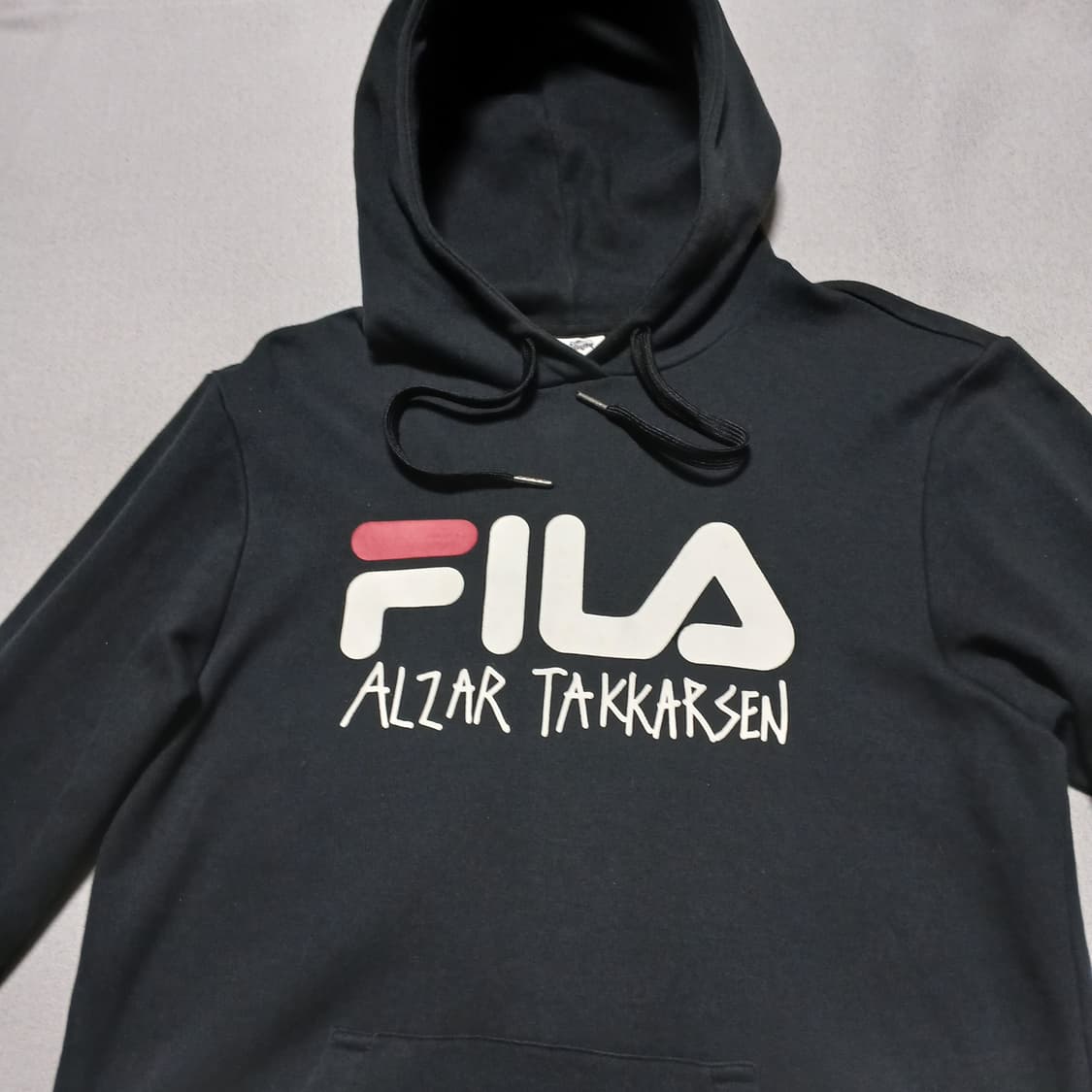 휠라 우왁굳즈 콜라보 후디 fila 후드티 상품이미지3