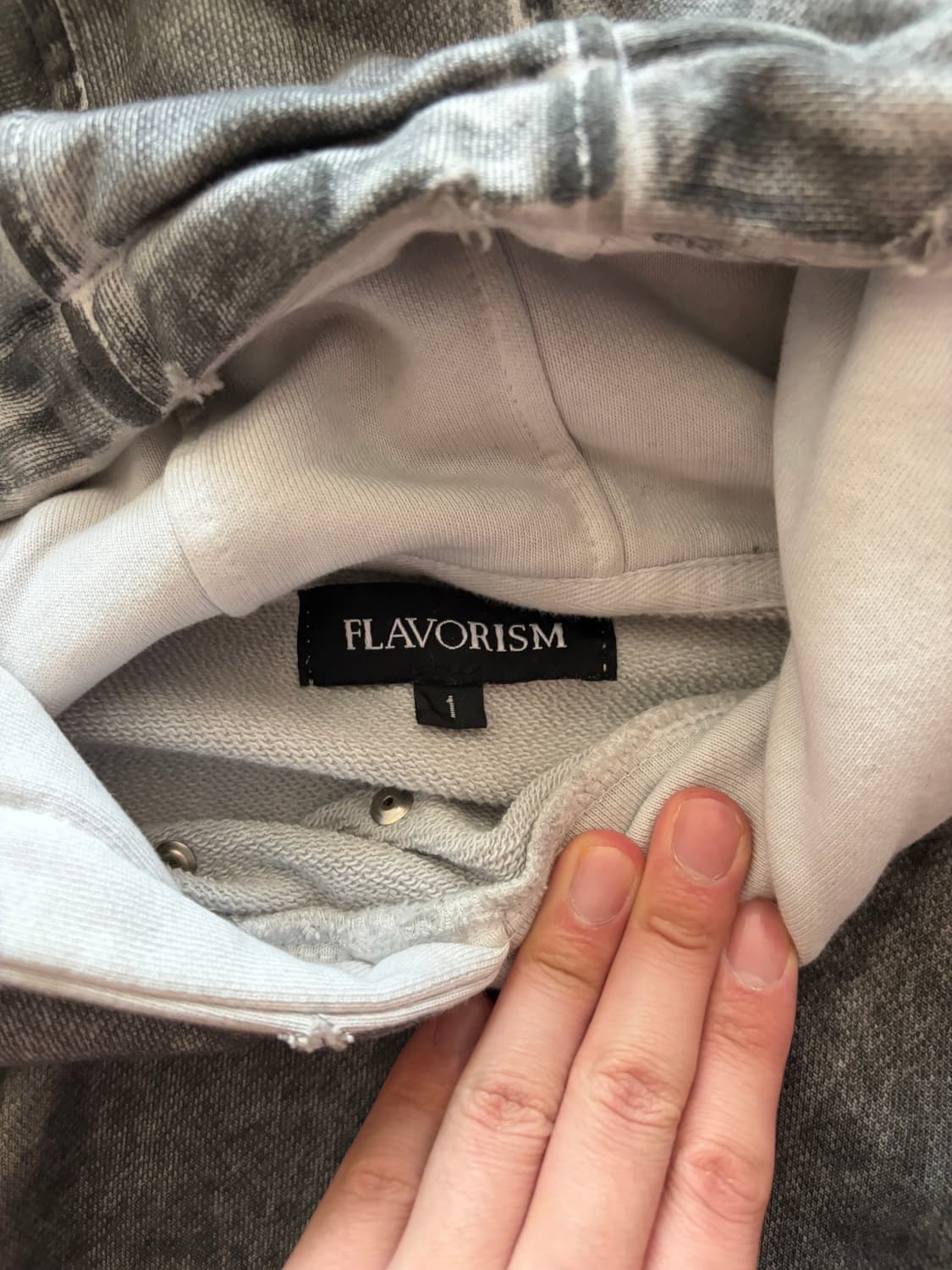 플레이버리즘 후드티 1사이즈 상품이미지3