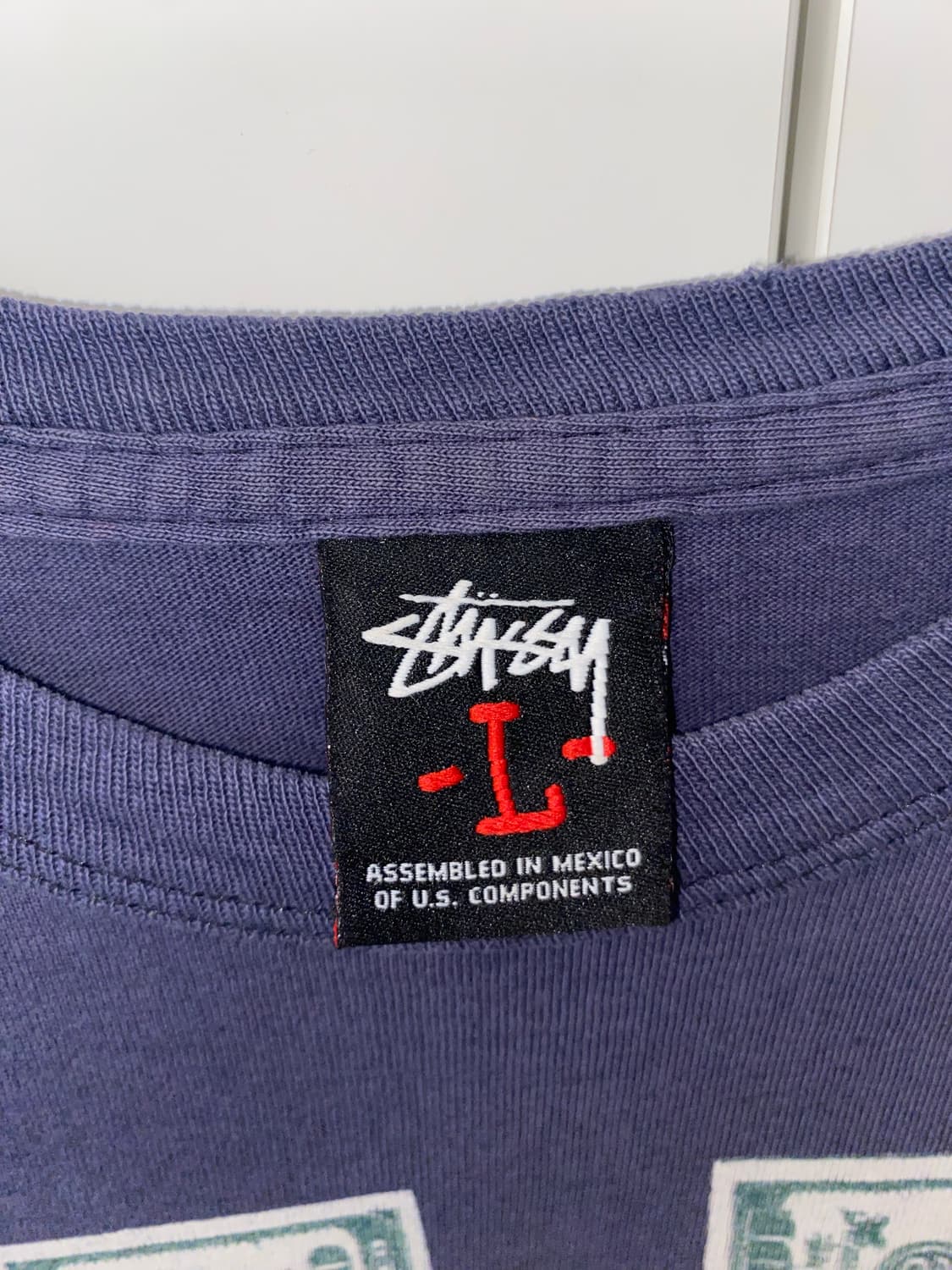 스투시 달러 싸인 롱슬리브 티셔츠 L 상품이미지5