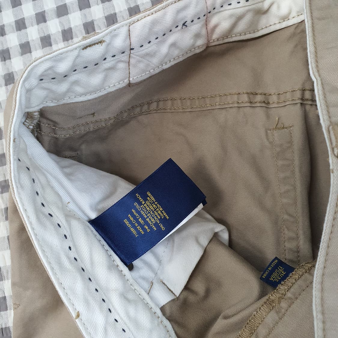 폴로 랄프로렌 스판 면바지 남자30 상품이미지3