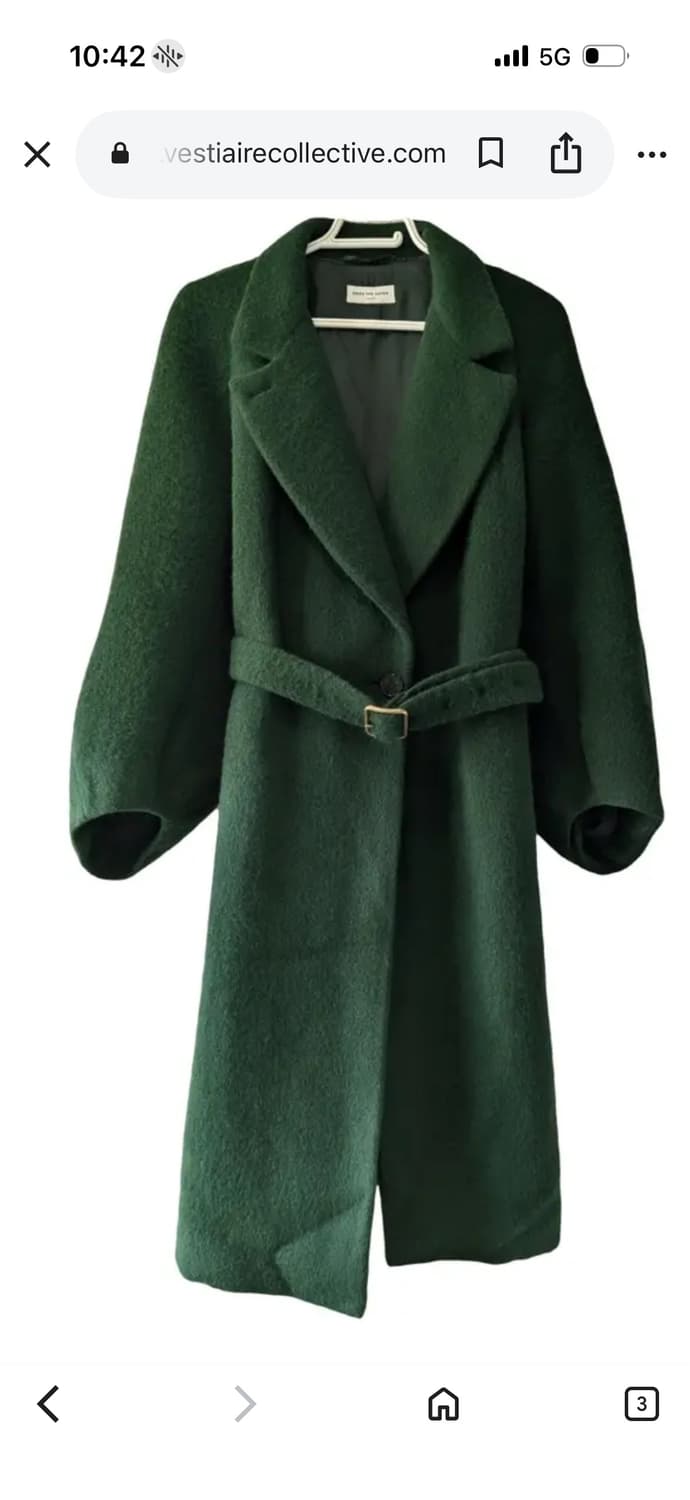 드리스반노튼 부클레 블랙코트 상품이미지6