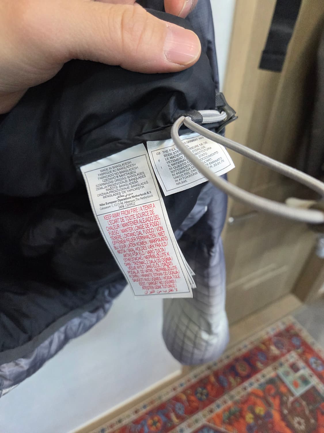 나이키 acg 올드스쿨 800 다운필 패딩자켓 m 상품이미지4