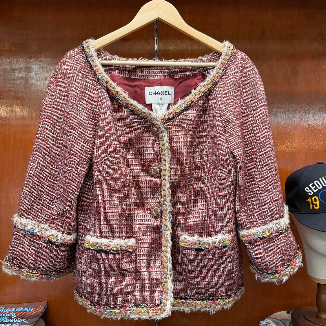 샤넬 트위드 자켓 [ 55 ] 상품이미지4