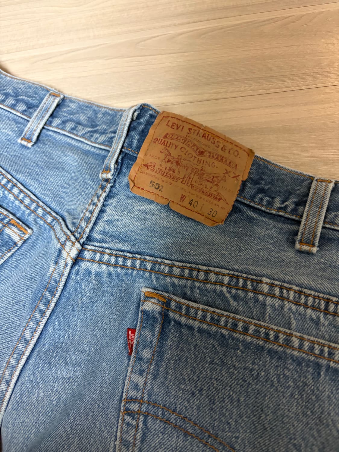 빈티지 90s 리바이스 levis 501 made in usa 상품이미지3