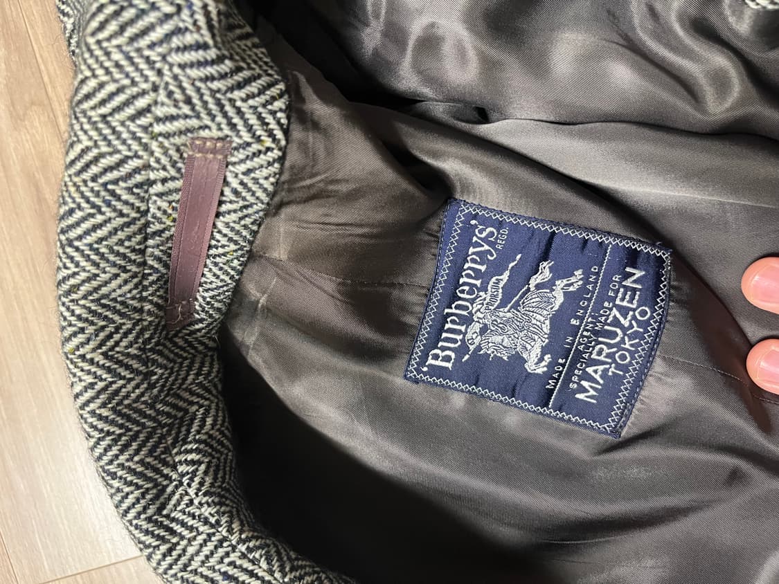 버버리 아이리쉬트위드 코트 상품이미지7