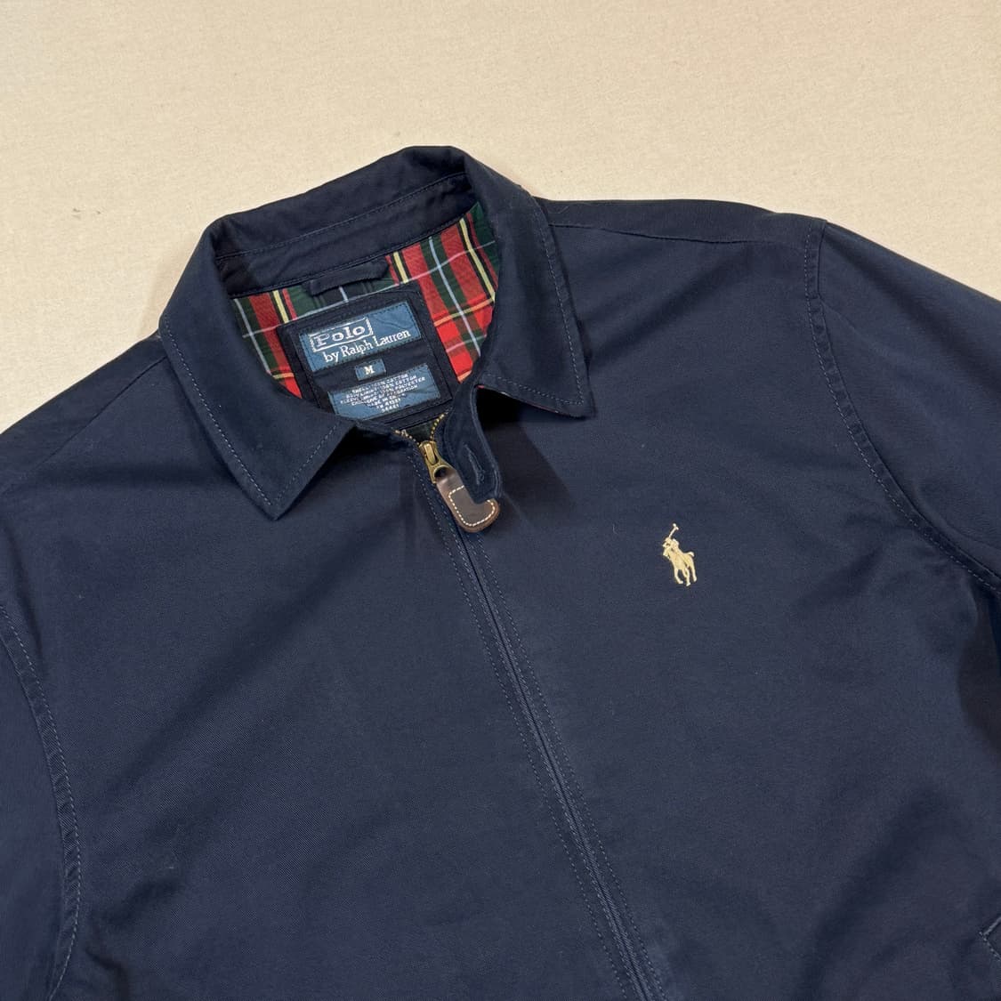 M) 폴로 랄프로렌 클래식 해링턴 베이포트 자켓 네이비 상품이미지4
