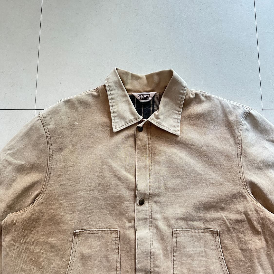 Walls 월스 빈티지 덕 캔버스 워크 자켓 105  상품이미지2