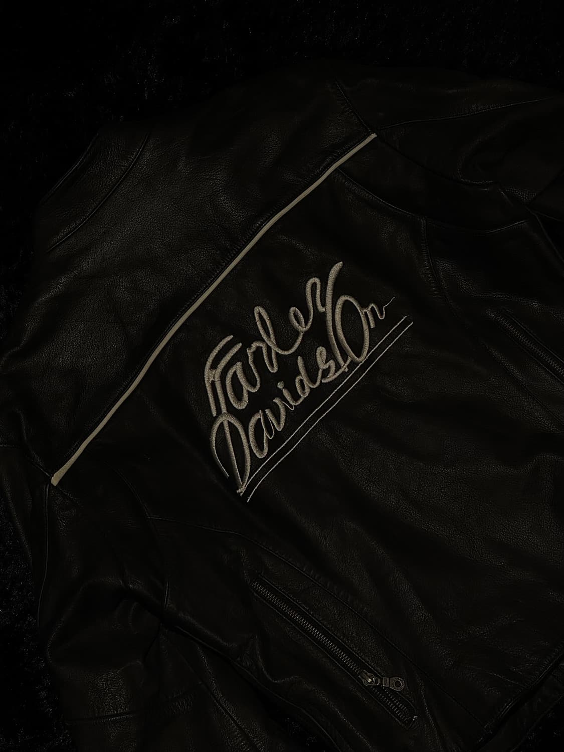 Harley-Davidson Racing Leather Jacket 상품이미지3