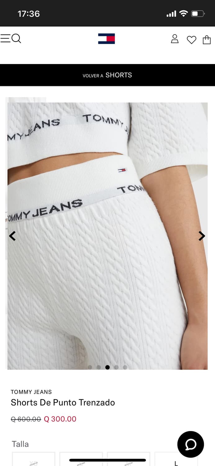 타미진스 니트 쇼츠 상품이미지2