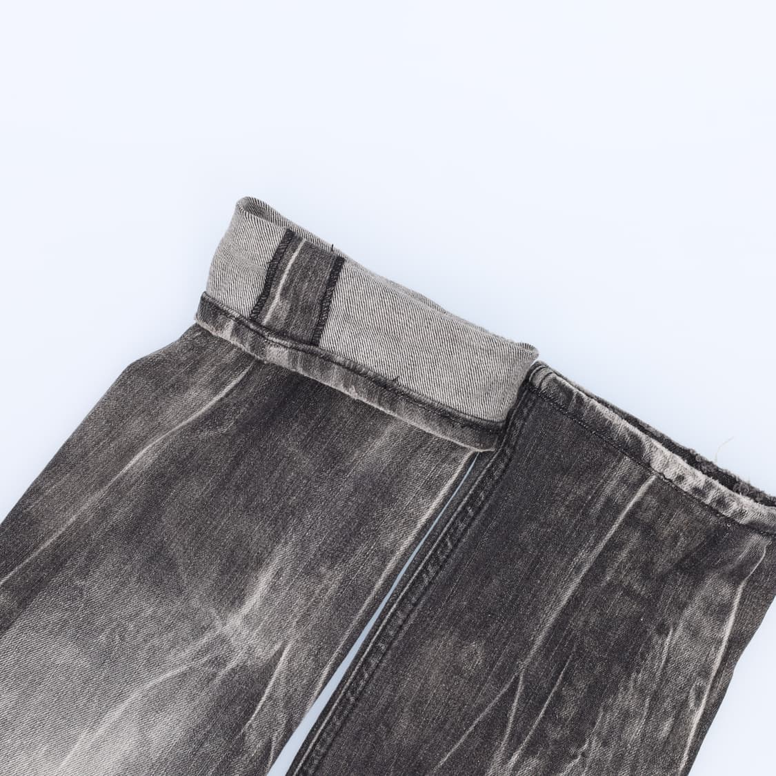 [W28 L32] 디젤 그레이워싱 데미지 진 데님팬츠 1210H2 상품이미지7