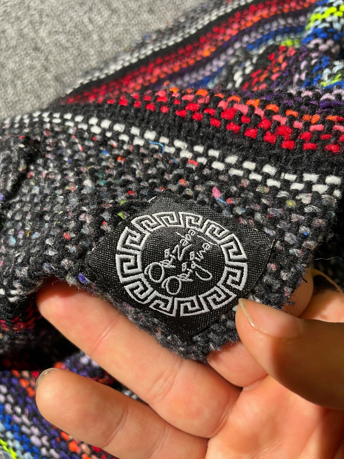 Made in Mexico 케이블 패턴 니트 후드티 M 상품이미지7