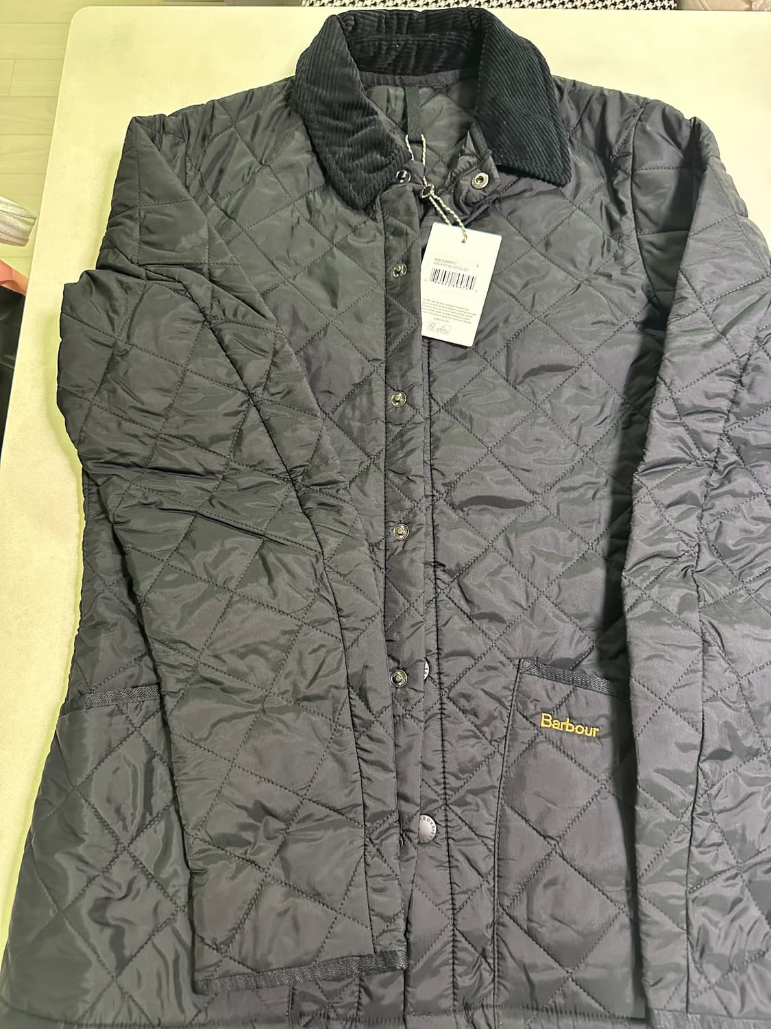 바버 리더스 헤리티지 퀄팅자켓 S 블랙  15 상품이미지1