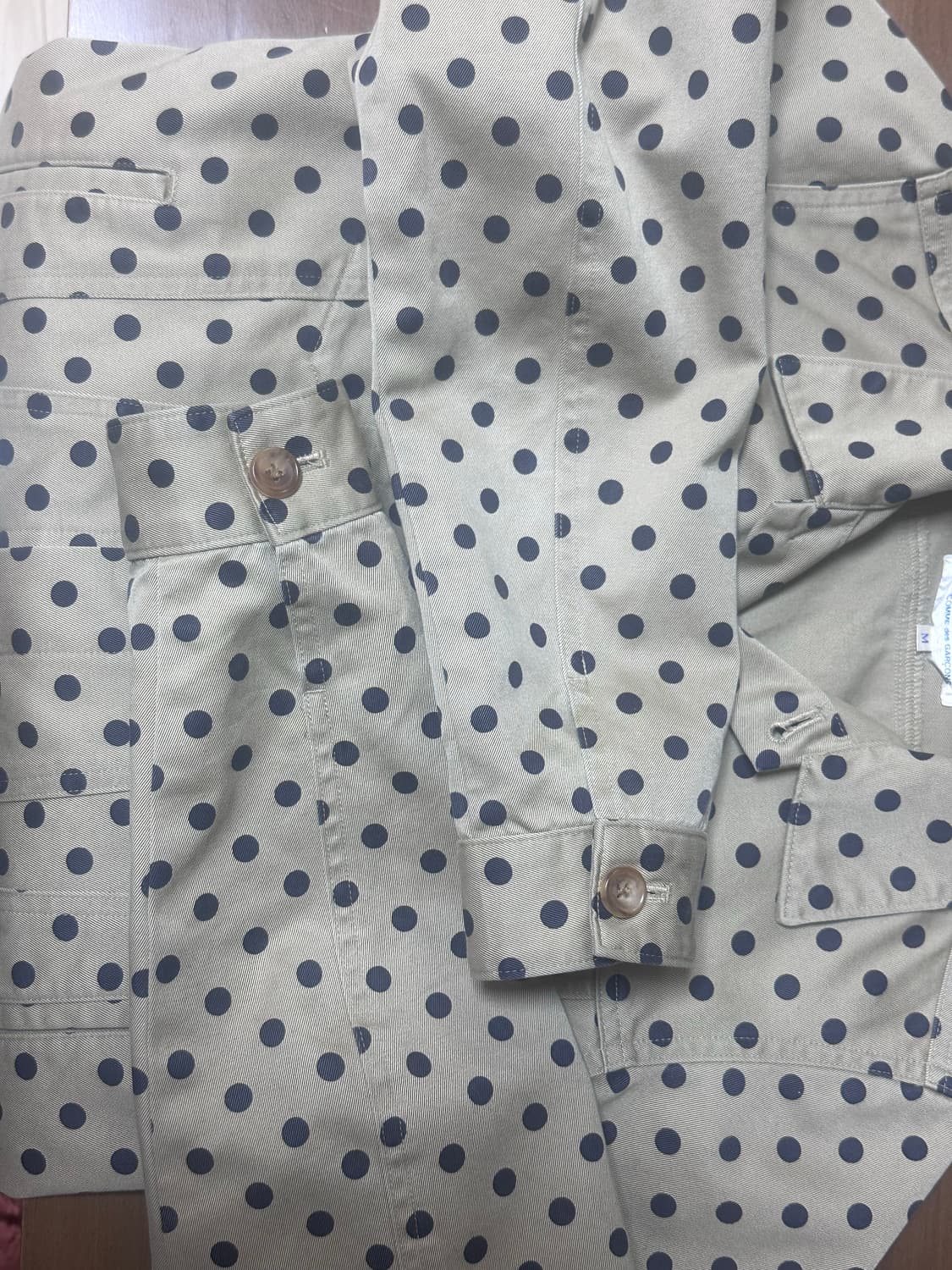 꼼데가르송 로브 드 샹브르 도트 자켓 상품이미지5