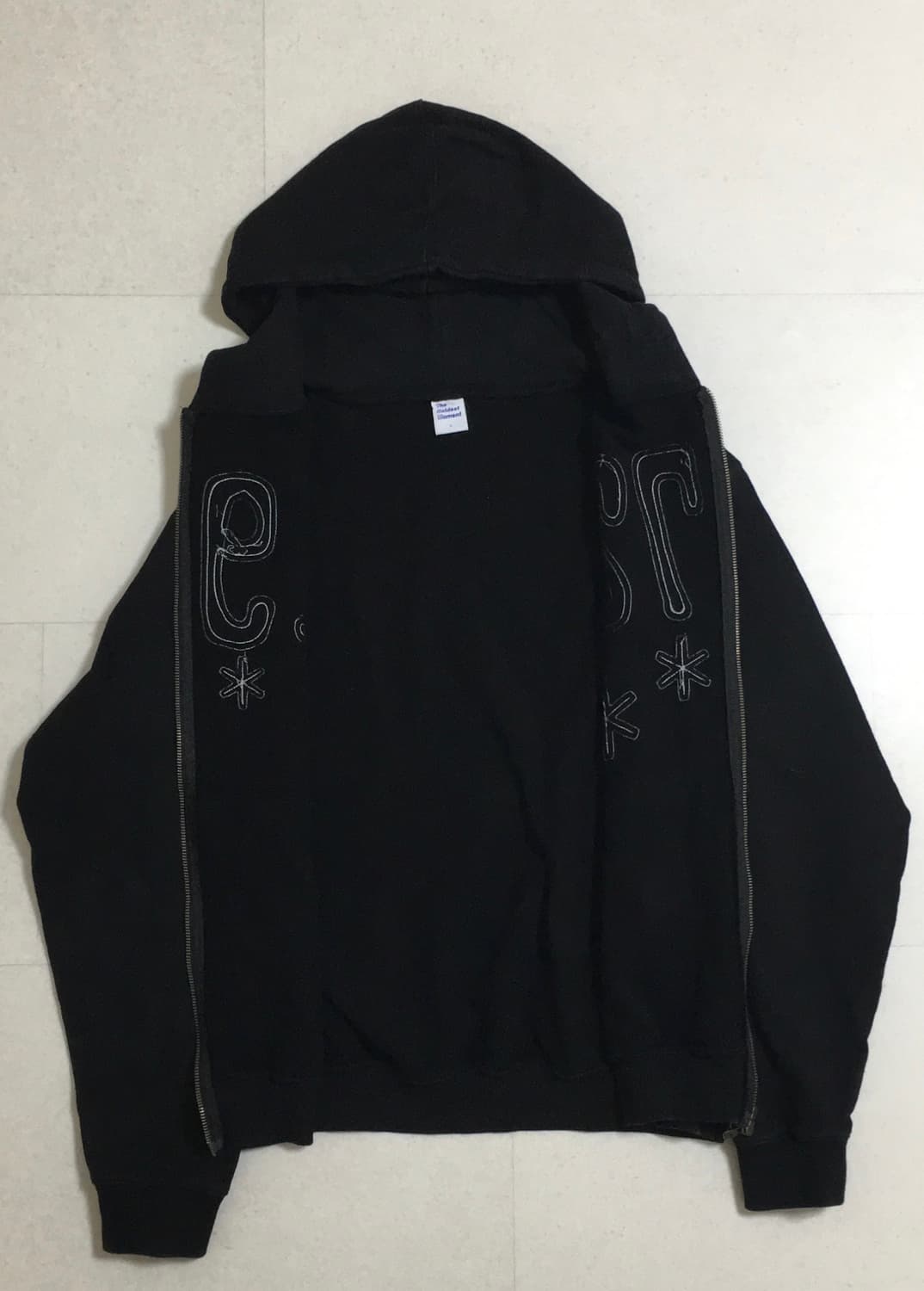 TCM 1972 hooded zip-up(black)  L 상품이미지3