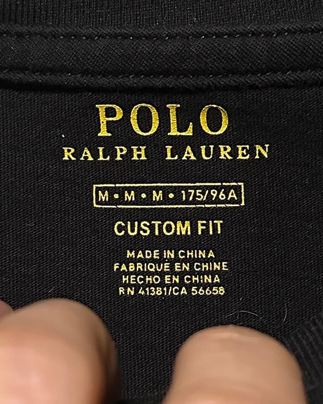 폴로 랄르로렌 로고 자수 긴팔 티셔츠 슬리브리스 95M 상품이미지2