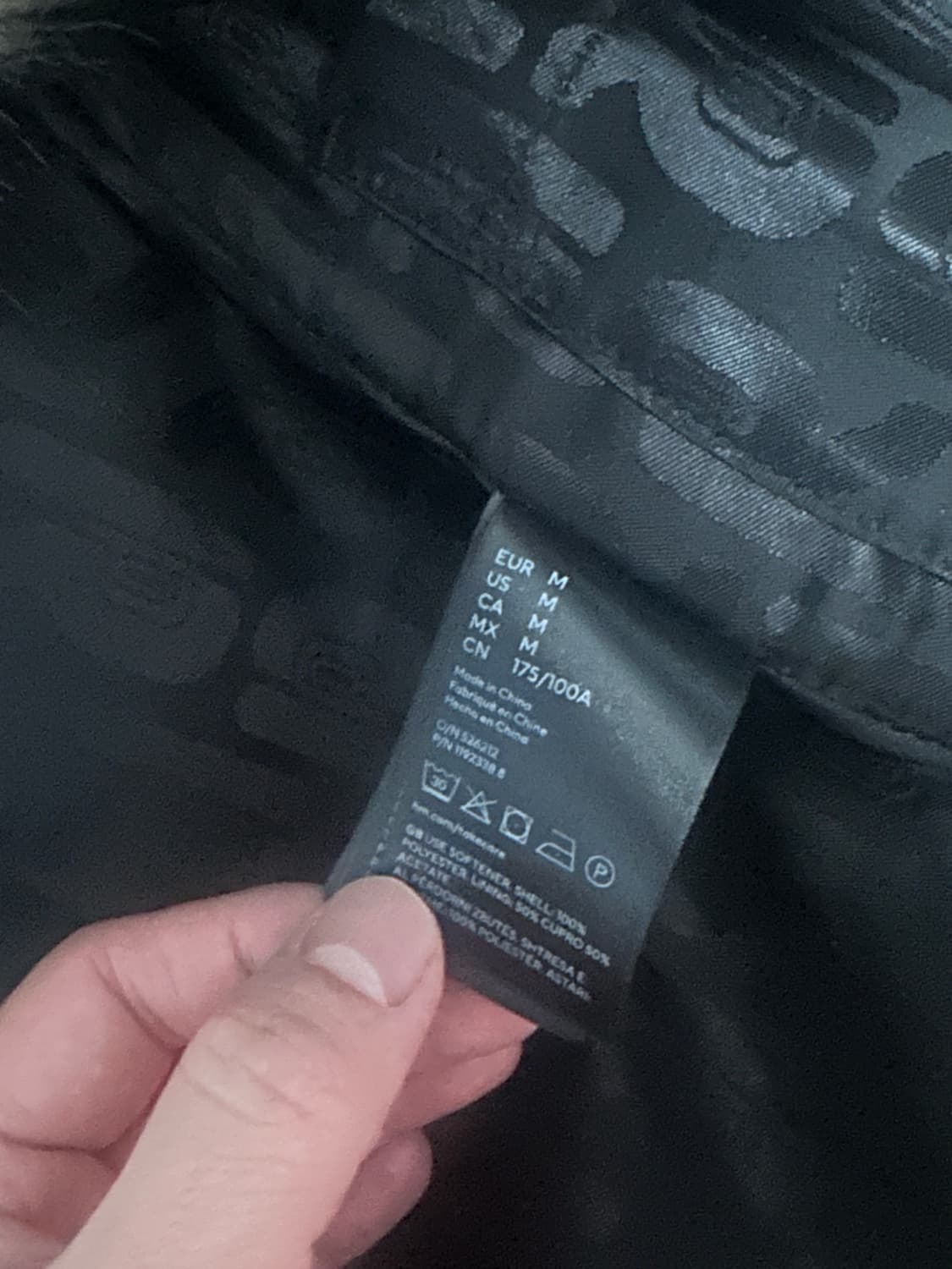 h&m rabanne 퍼자켓 M 사이즈 상품이미지4