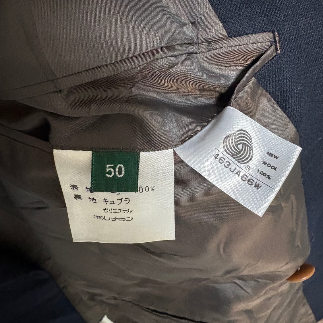 헨리코튼 더블브레스티드 울 금장블레이저 / 네이비, 50 상품이미지8