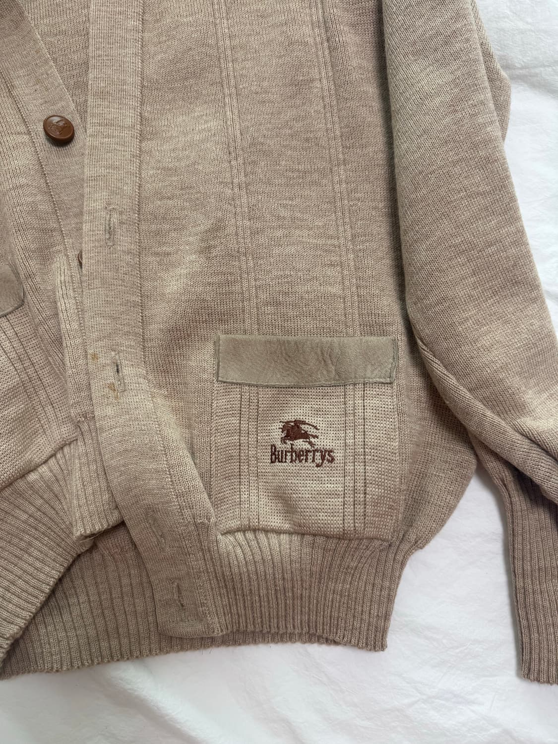 버버리 앨보우 패치 가디건 상품이미지7