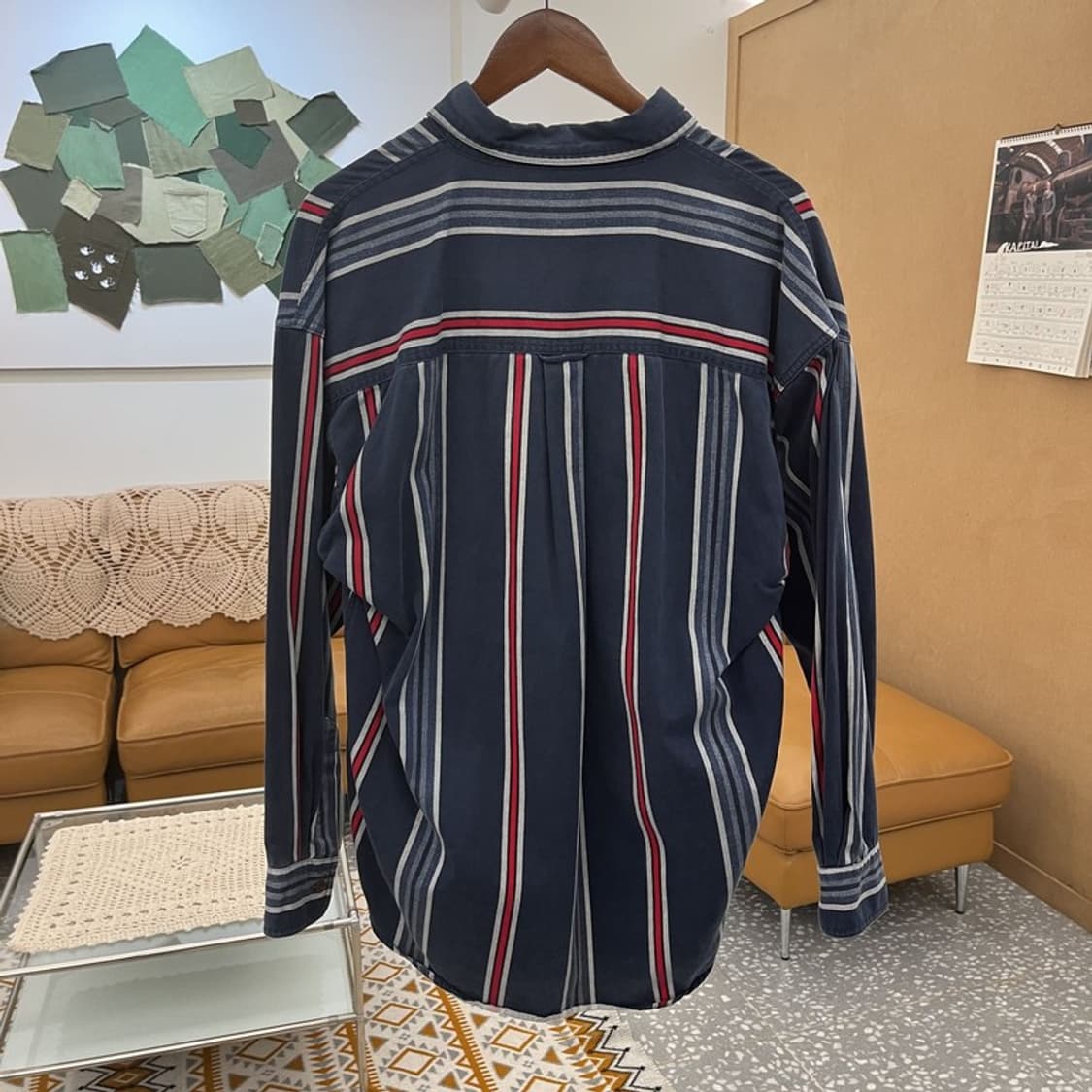 챕스 바이 랄프 로렌 레트로 90's 스트라이프 셔츠 L C10557 상품이미지4