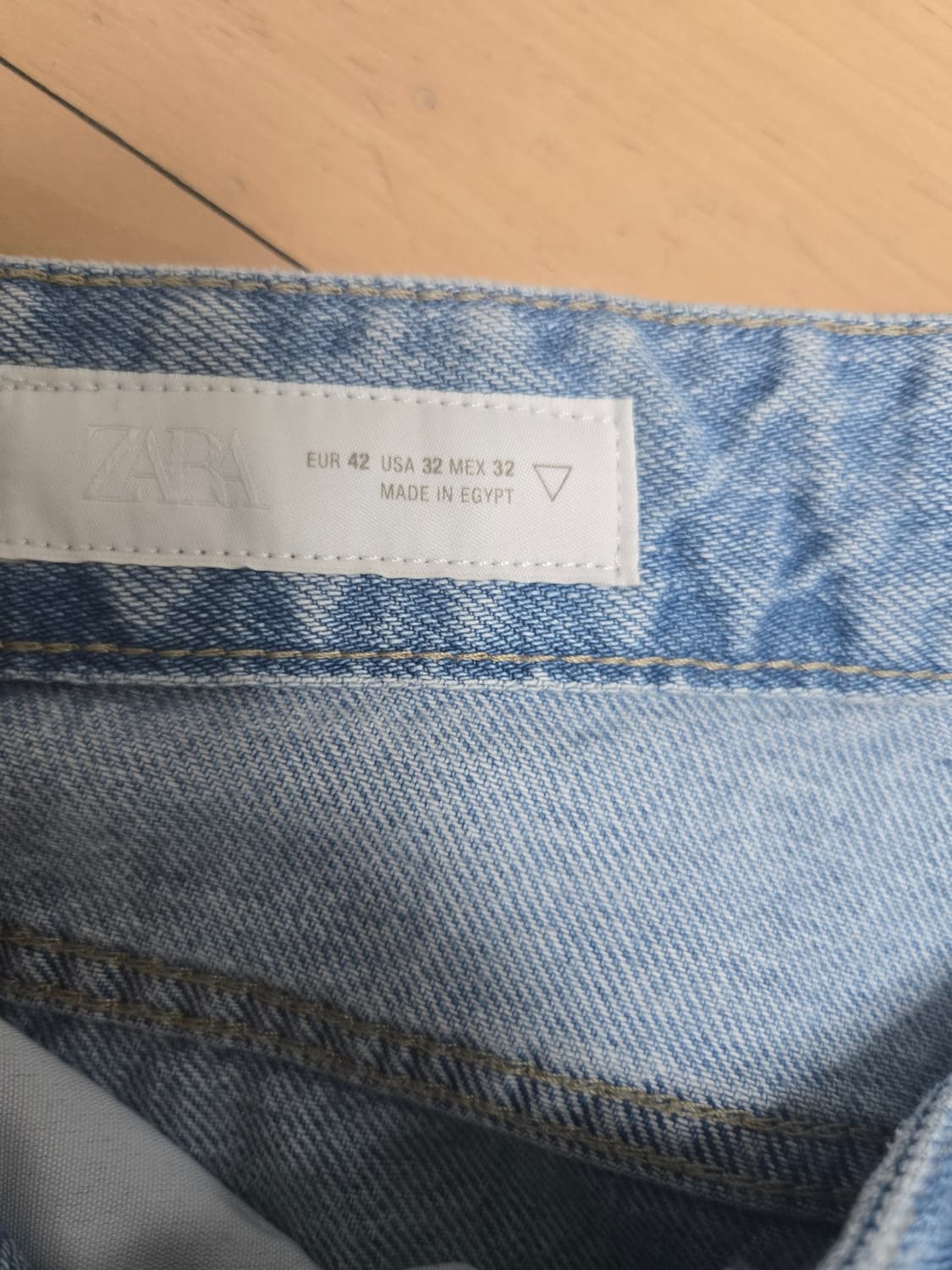 ZARA 와이드 데님 팬츠 EUR42 34인치 상품이미지5