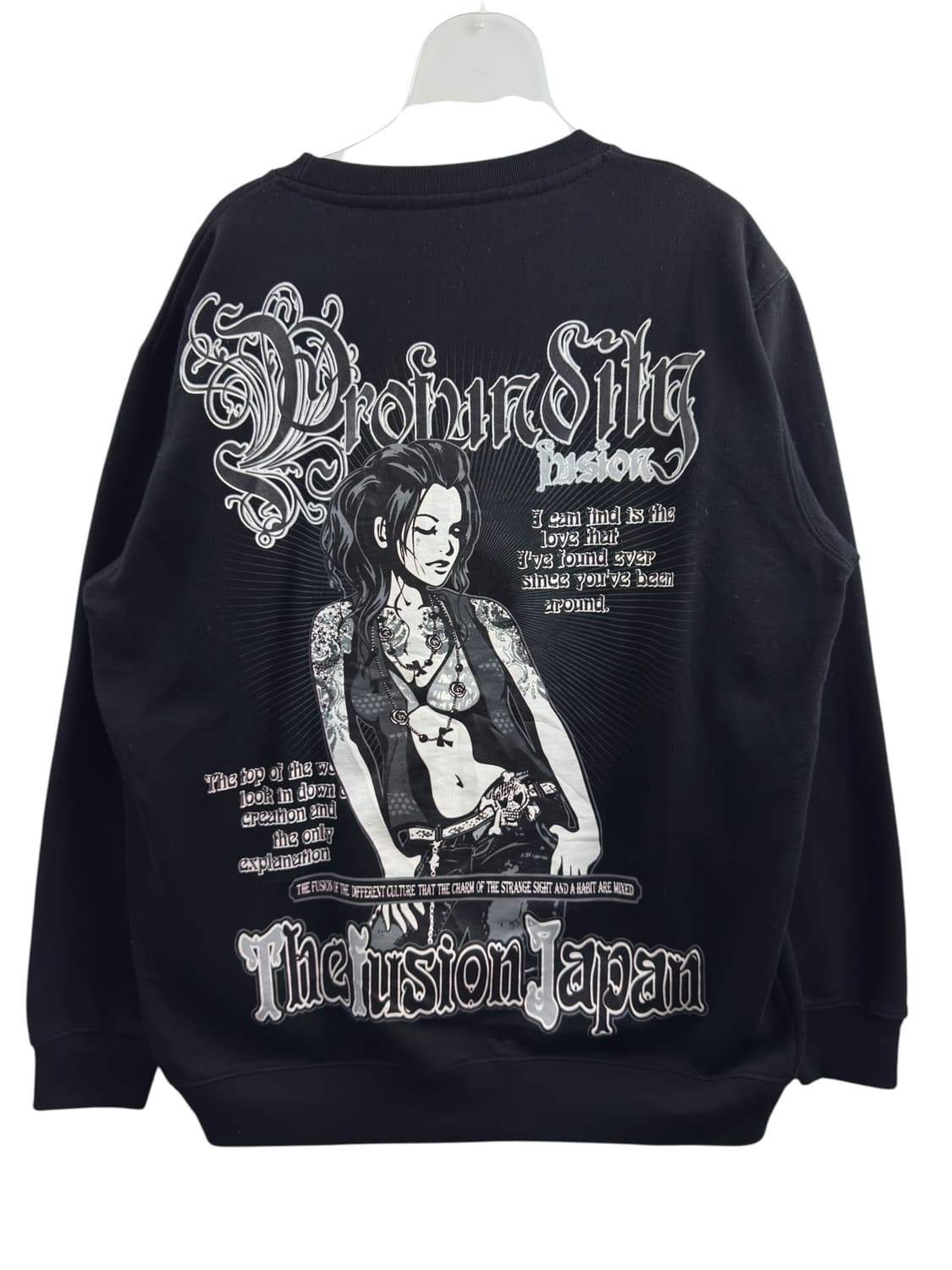 JPN Y2K 프린팅 맨투맨1307 상품이미지1