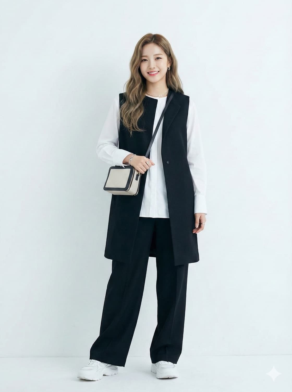 구호 KUHO 울 혼방 롱 슬리브리스 코트_55 상품이미지1