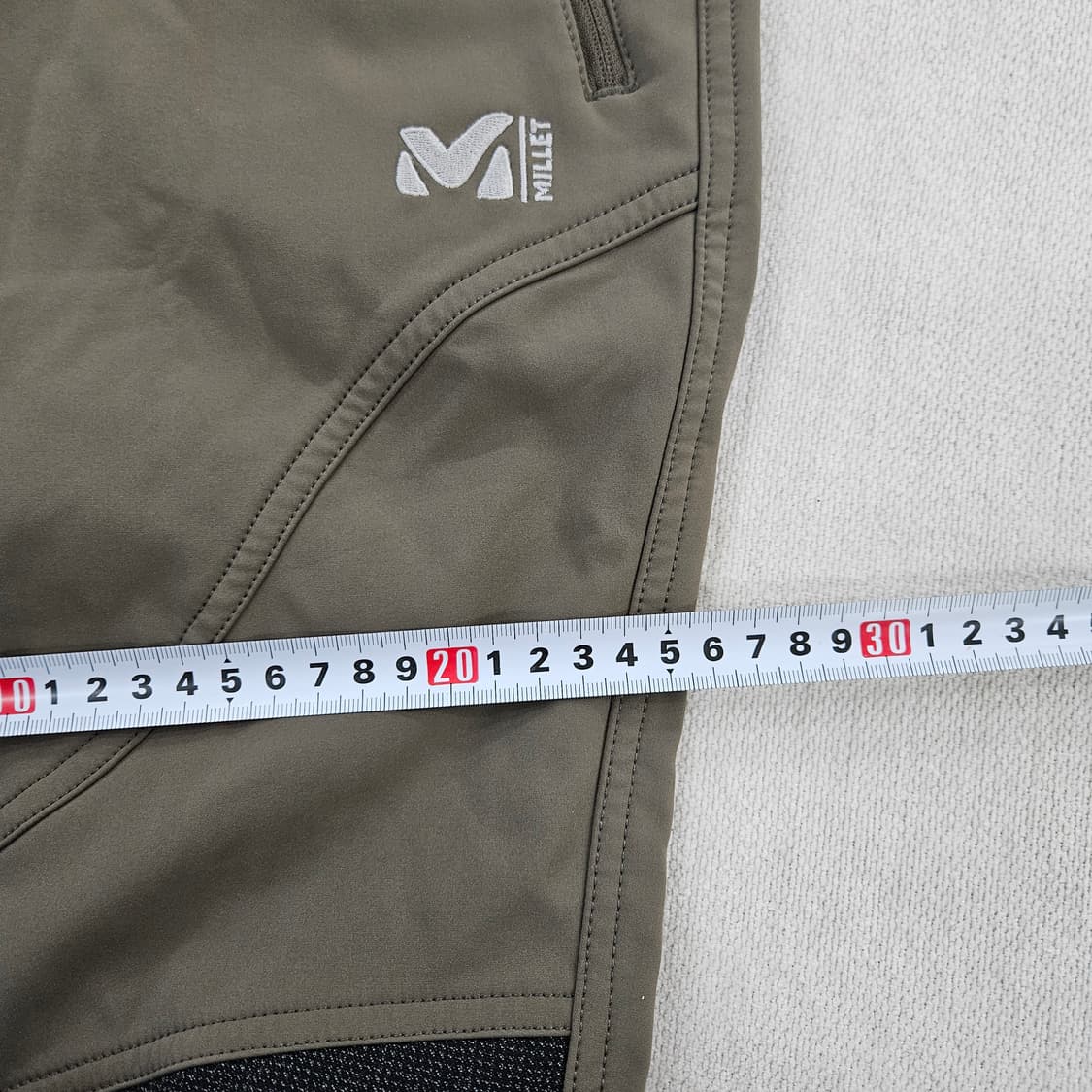 [실측확인] 밀레 기능성 기모 등산 팬츠 0121Y2 상품이미지7